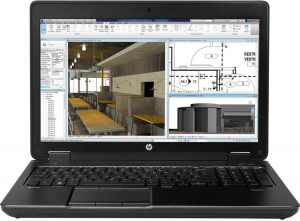 لپ تاپ صنعتی استوک اروپایی 15.6 اینچی اچ پی زدبوک مدل HP Zbook15 G2 با پردازنده Core i7 4810mq نسل چهارم کارت گرافیک دو گیگ k2100
