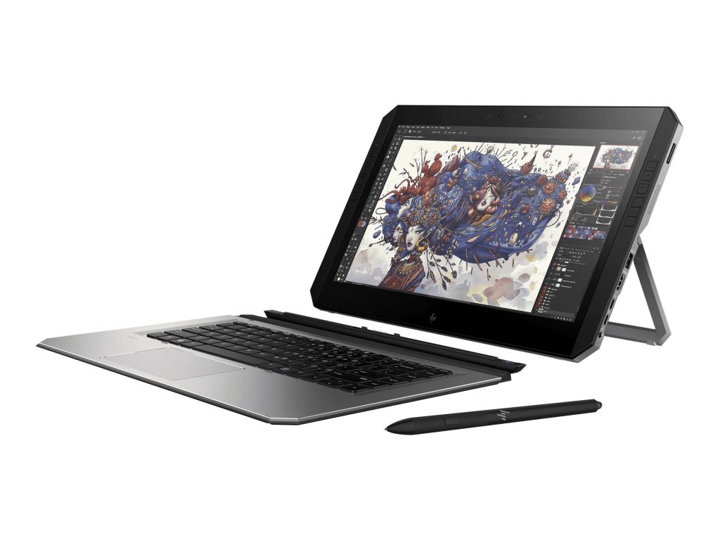 لپ تاپ صنعتی استوک اروپایی 14.1 اینچی اچ پی زدبوک مدل HP Zbook x2 G4 با پردازنده Core i7 7600u نسل هفتم کارت گرافیک دو گیگ کوادرو M620