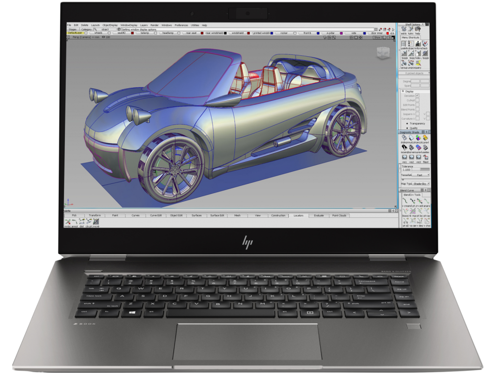 لپ تاپ HP Zbook 15 G5 Intel i7 8750H AMD WX 4150