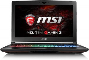 لپ تاپ گیمینگ MSI GT62VR 7RE i7 7700HQ
