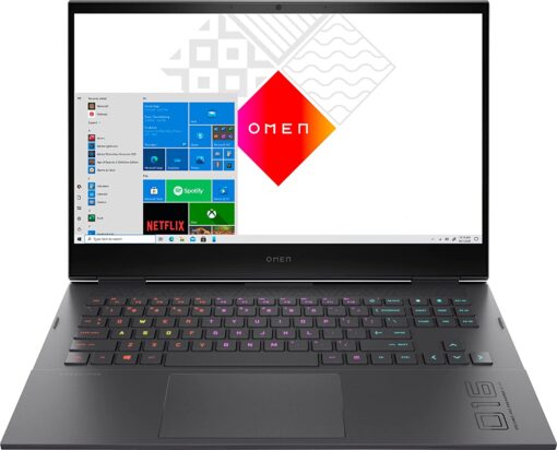 قیمت لپ تاپ گیمینگ اچ پی اومن HP Omen 16 پردازنده Ryzen 7 نسل پنجم گرافیک انویدیا AMD / RTX