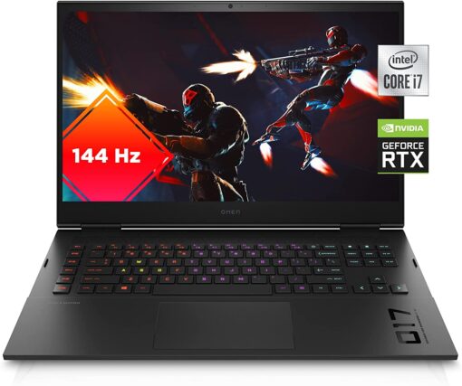 قیمت لپ تاپ گیمینگ اچ پی اومن HP Omen 17 پردازنده Core i7 نسل یازدهم گرافیک انویدا RTX