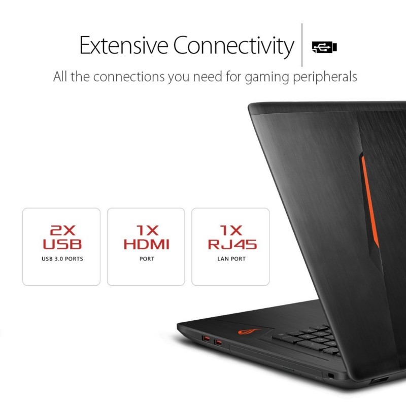 ویژگی های لپ تاپ ایسوس مدل ASUS ROG GL753VE-DS74