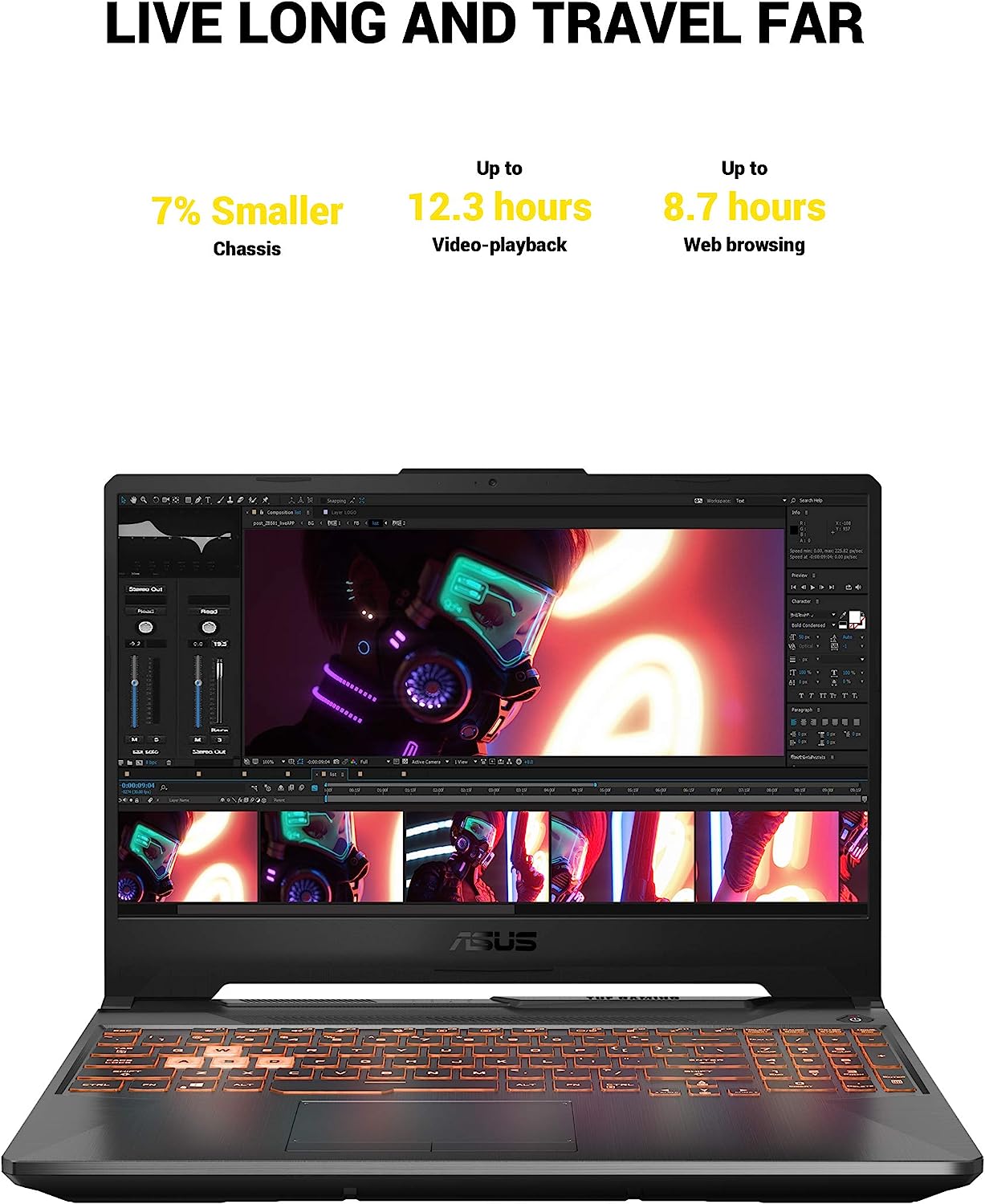 ویژگی های لپ تاپ ایسوس مدل ASUS TUF Gaming A15 TUF506IU-IS75