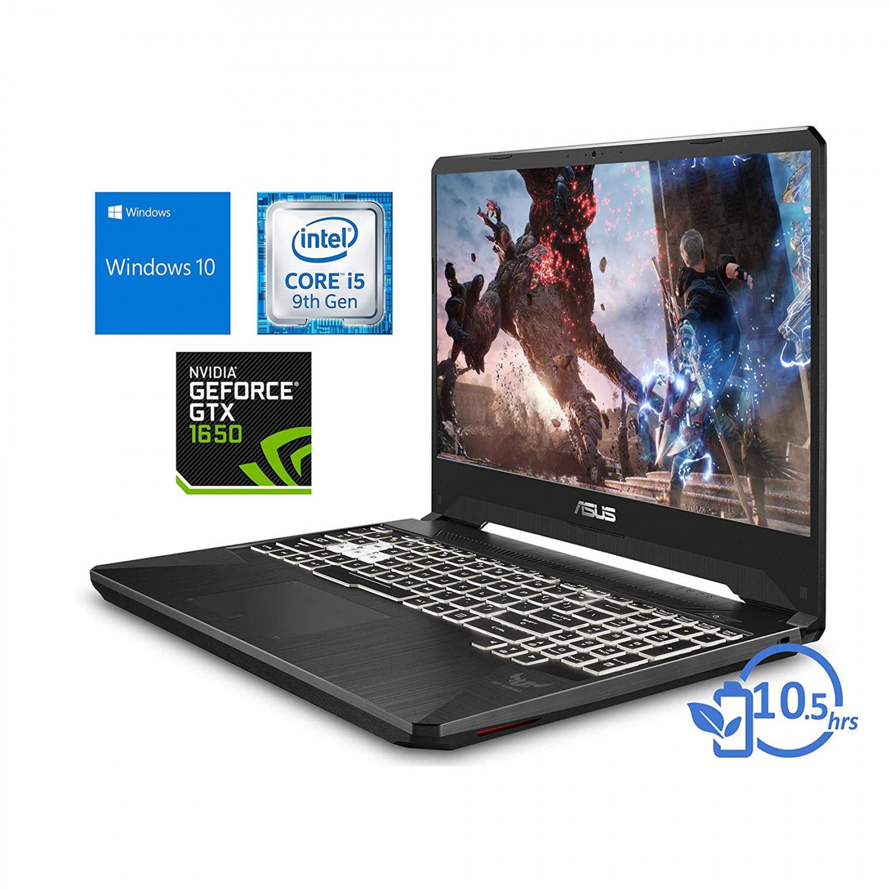 ویژگی های لپ تاپ ایسوس مدل ASUS TUF Gaming FX505GT BI5N7