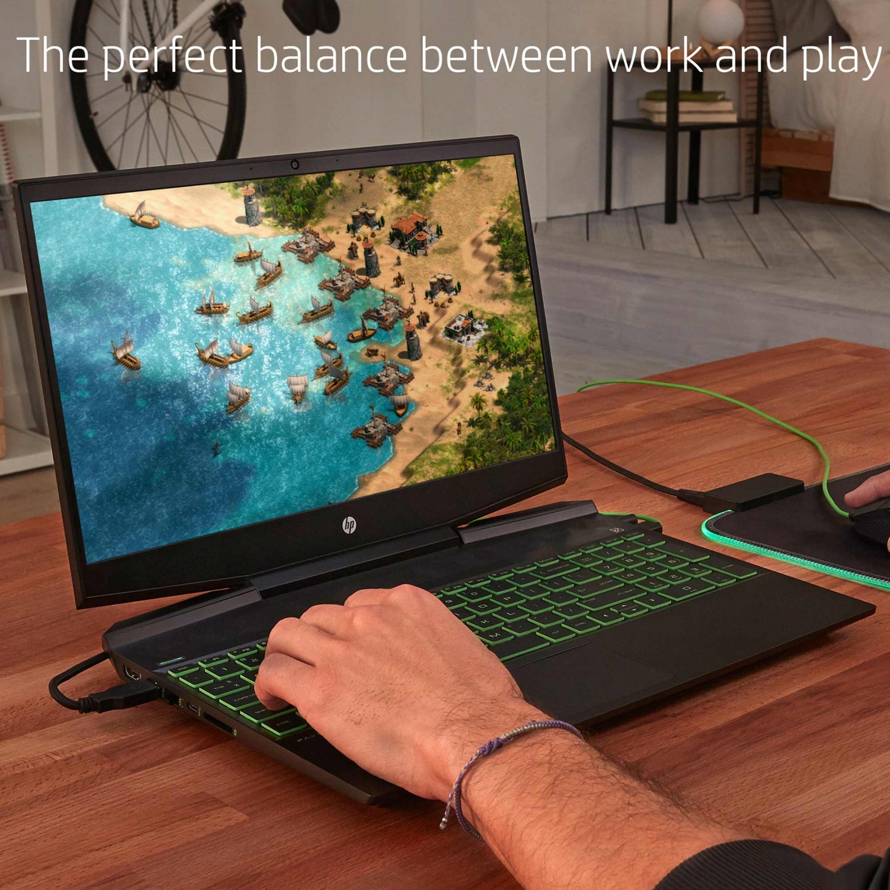 ویژگی های لپ تاپ اچ پی مدل HP Pavilion Gaming 15-ec1073dx