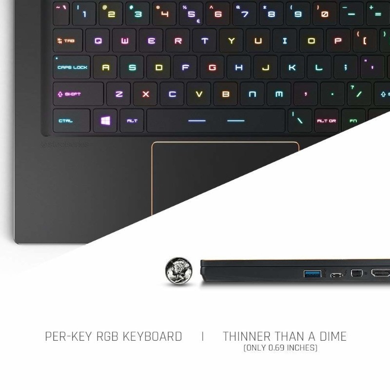 ویژگی های لپ تاپ MSI مدل MSI GS65 Stealth Thin 8RF